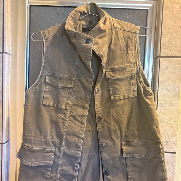 J. Brand Military Style Vest - Picture 1 of 5